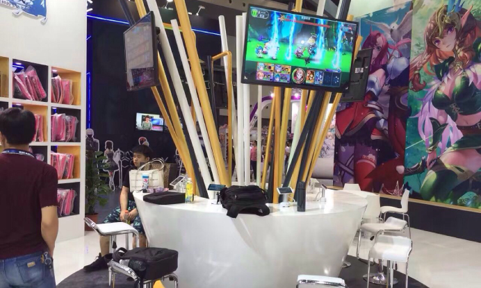 动漫游戏展展台